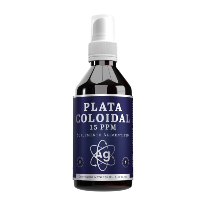 Plata Coloidal 15ppm Spray