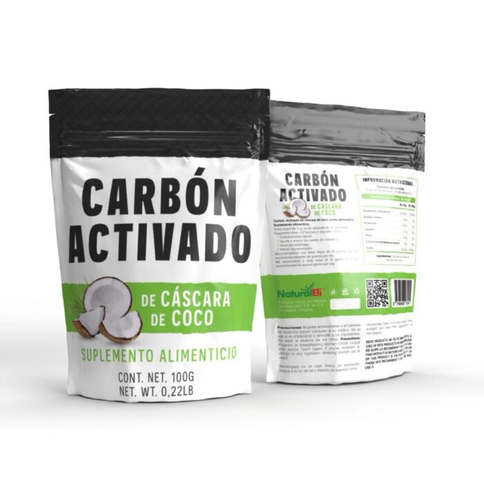 Carbón Activado de Cáscara de Coco - Polvo